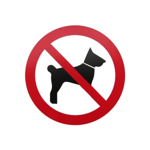 Т-3127 - Табличка Выгул собак запрещен